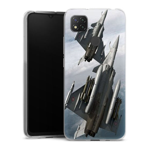 Coque Xiaomi Redmi 9C Avion rafale en vol