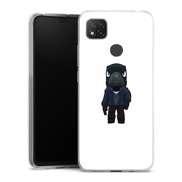 Coque Xiaomi Redmi 9C Corbac Brawl Stars | Housse silicone, Protection optimale - Motif Jeux video Gaming