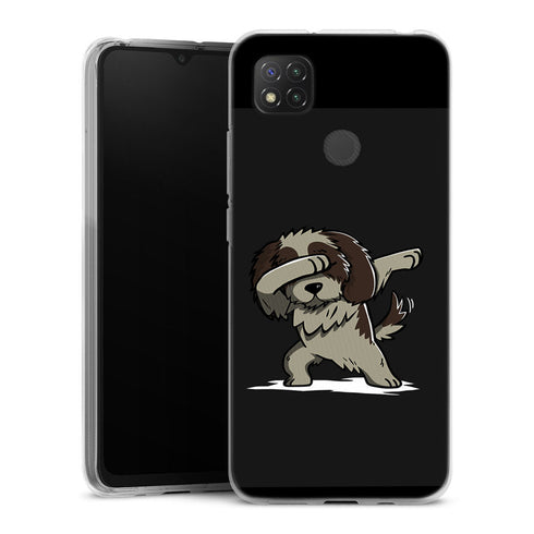 Coque Xiaomi Redmi 9C Dog shih tzu dabbing
