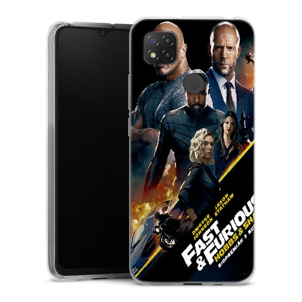 Coque Telephone Xiaomi Redmi 9C originale Fast and furious hobbs and shaw