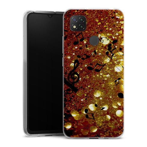 Coque pour Xiaomi Redmi 9C Golden Music