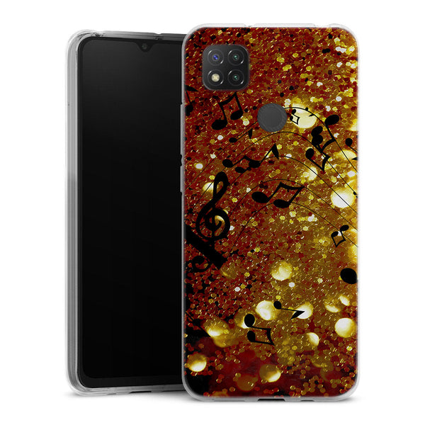 Coque pour Xiaomi Redmi 9C Golden Music