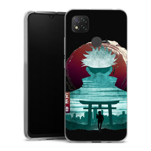 coque Xiaomi Redmi 9C Jujutsu Kaisen anime kawaii Sukuna Gojo Satoru