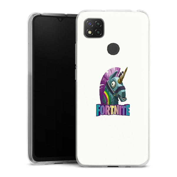 Coque Xiaomi Redmi 9C Licorne Fortnite | Housse silicone, Protection optimale - Motif Jeux video Gaming