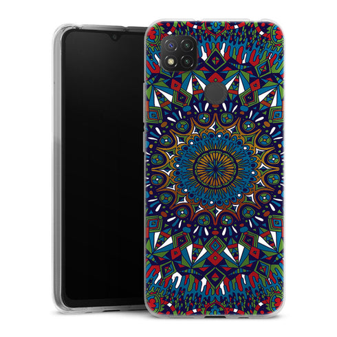 Coque pour Xiaomi Redmi 9C Mandala Multicolors creator