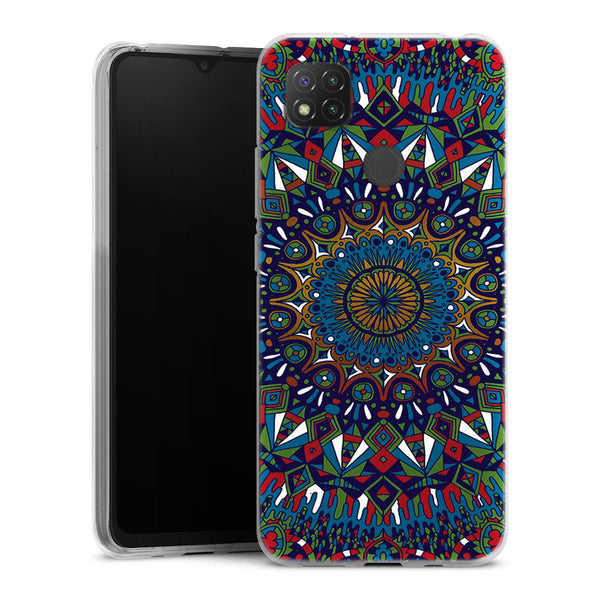 Coque pour Xiaomi Redmi 9C Mandala Multicolors creator