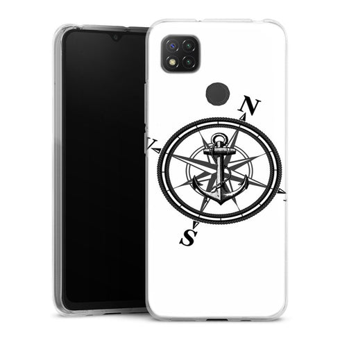 Coque Xiaomi Redmi 9C Nautica | Housse silicone, antichocs, protection optimale - Motif floral