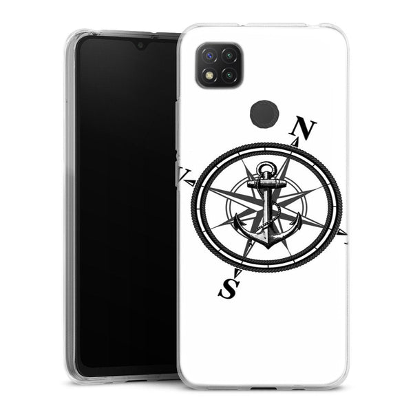 Coque Xiaomi Redmi 9C Nautica | Housse silicone, antichocs, protection optimale - Motif floral