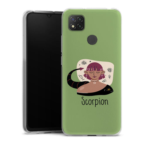 Coque telephone Xiaomi Redmi 9C Zodiac Scorpion