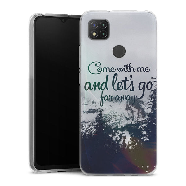 Coque Xiaomi Redmi 9C Snow | Housse silicone, antichocs, protection optimale - Motif floral