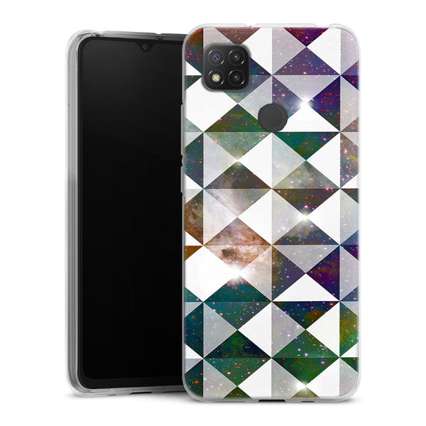Coque Xiaomi Redmi 9C Space Diamonds abstract