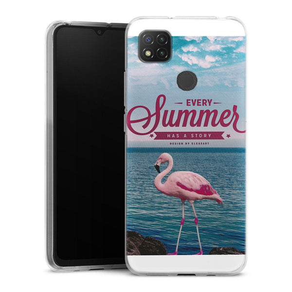 Coque Xiaomi Redmi 9C Summer | Housse silicone, antichocs, protection optimale - Motif floral
