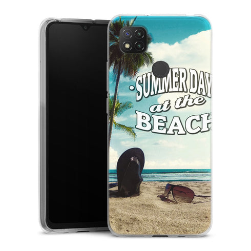 Coque Xiaomi Redmi 9C Summer Days | Housse silicone, antichocs, protection optimale - Motif floral