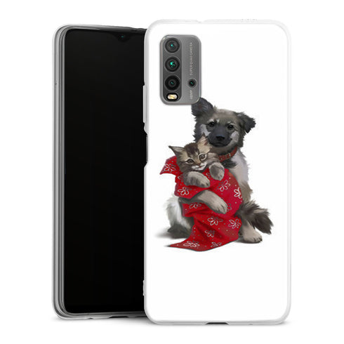 Coque Xiaomi Redmi 9T Pluffy Cat