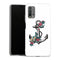 Coque Xiaomi Redmi 9T ancre florale nautique fleurs mignonnes | Housse silicone, antichocs, protection optimale - Motif floral