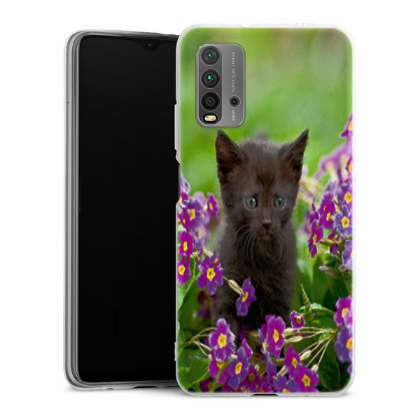 Coque Xiaomi Redmi 9T Bebe Chaton Mignon