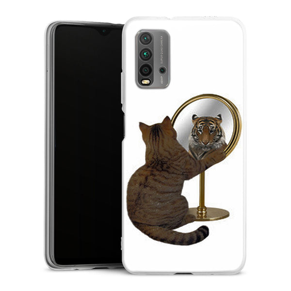 Coque Xiaomi Redmi 9T Chat Tigre