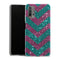 Coque pour Xiaomi Redmi 9T Chevrons Strass Violet Rose