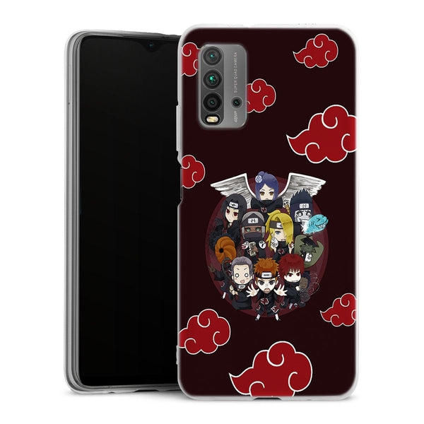 coque Xiaomi Redmi 9T Chibi Akatsuki Montage