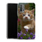 Coque Xiaomi Redmi 9T Flowery Garden Lovely and enchanting cat