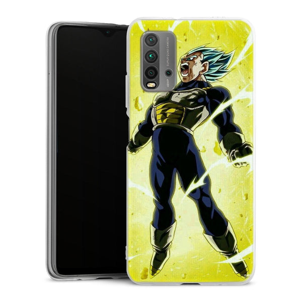 coque Xiaomi Redmi 9T Dragon Ball Z Vegeta Majin Transformation