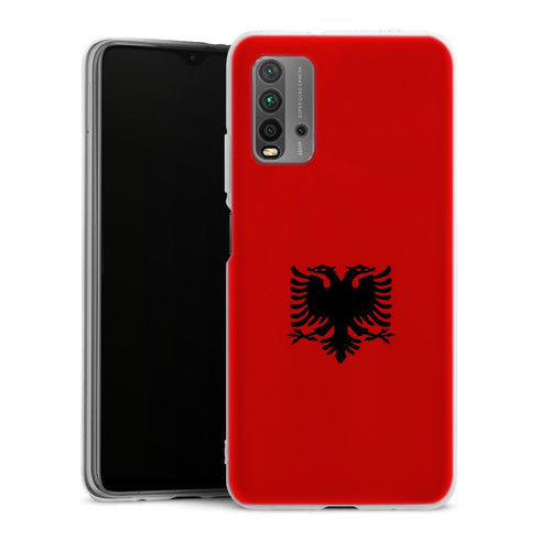 coque Xiaomi Redmi 9T drapeau albanais