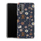 Coque Xiaomi Redmi 9T Floral meower marine | Housse silicone, antichocs, protection optimale - Motif floral