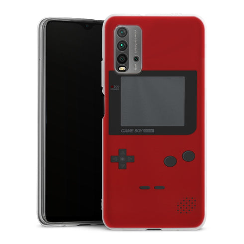 Coque Xiaomi Redmi 9T Game Boy Rouge | Housse silicone, Protection optimale - Motif Jeux video Gaming