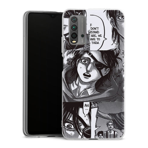 coque Xiaomi Redmi 9T Hange Zoe attaque sur Titan
