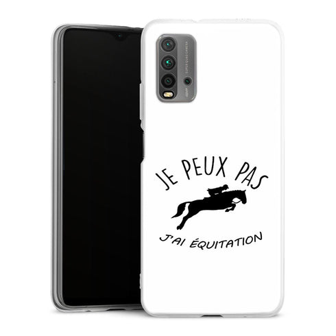 Coque Xiaomi Redmi 9T Je Peux pas j'ai Equitation