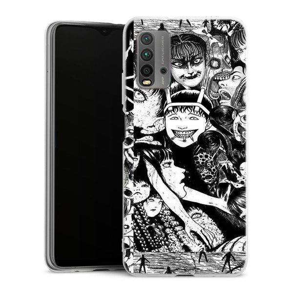 coque Xiaomi Redmi 9T Junji ito collage