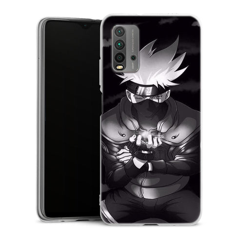 coque Xiaomi Redmi 9T Kakashi Electrique Pouvoir Des Ombres