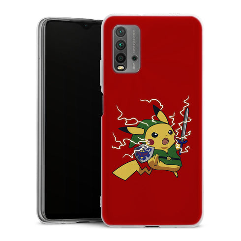 Coque Xiaomi Redmi 9T Linkachu | Housse silicone, Protection optimale - Motif Jeux video Gaming