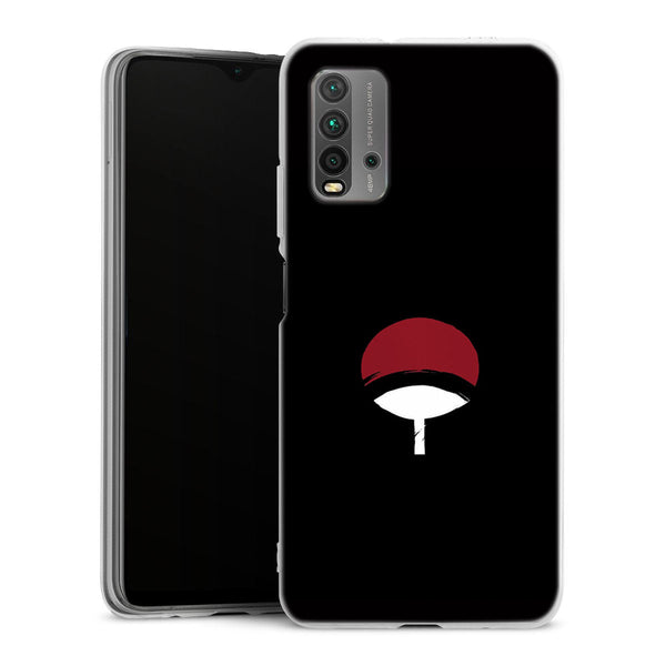 coque Xiaomi Redmi 9T Logo Sasuke Naruto