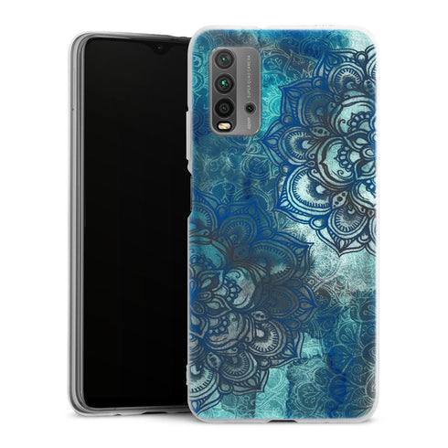 Coque pour Xiaomi Redmi 9T Blue Lost Mandala