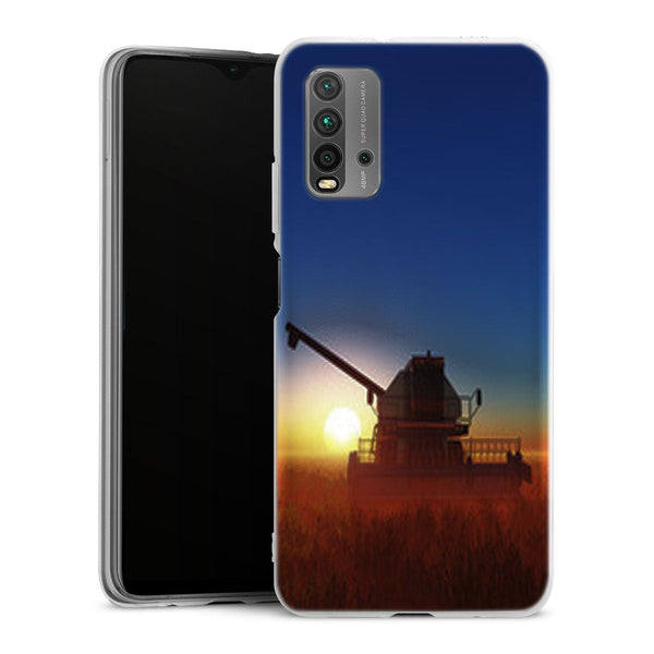 Coque pour Redmi 9T Moissonneuse Batteuse