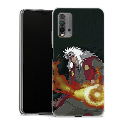 coque Xiaomi Redmi 9T Naruto Jiraiya Rasengan