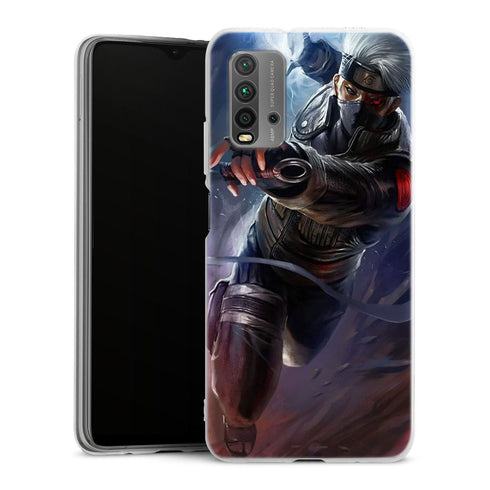 coque Xiaomi Redmi 9T Naruto Kakashi Hatake Raikiri
