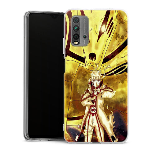 coque Xiaomi Redmi 9T Naruto Kyubi Jaune