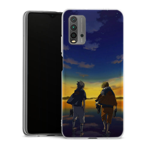 coque Xiaomi Redmi 9T Naruto Sasuke Ciel Etoile
