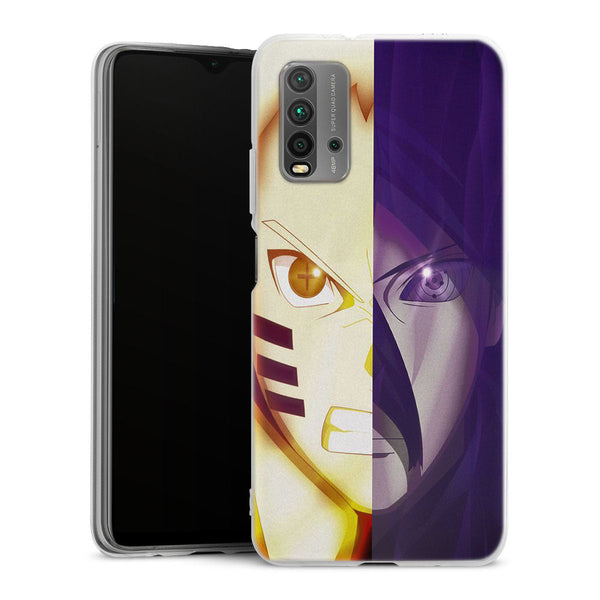 coque Xiaomi Redmi 9T Naruto Vs Sasuke