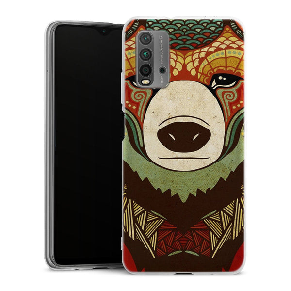 Coque Xiaomi Redmi 9T Ours Tribal