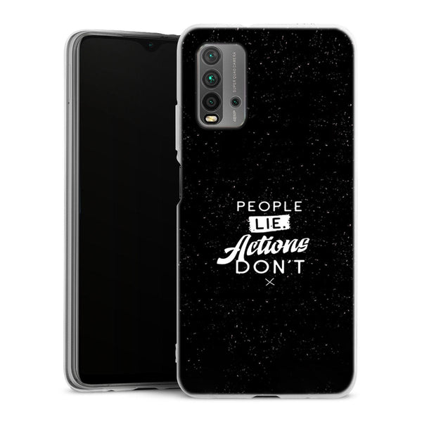 Coque pour Xiaomi Redmi 9T People Lie Action Don't