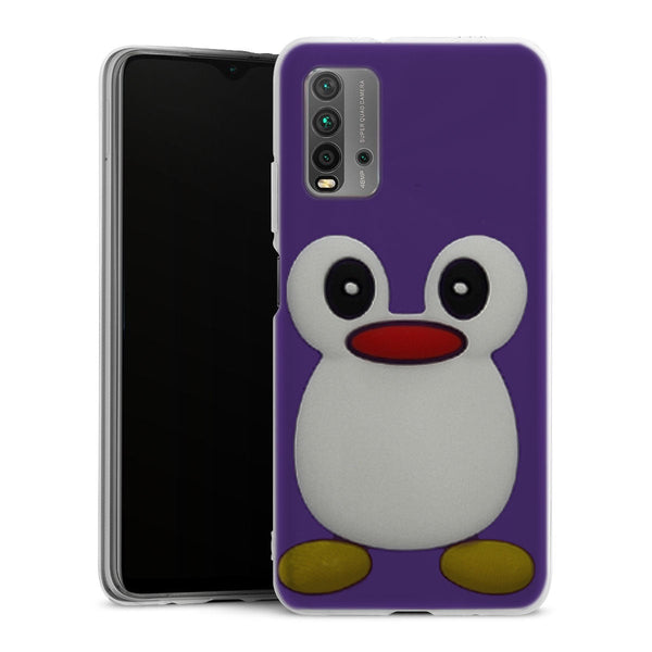 Coque Xiaomi Redmi 9T Pingouin Violet