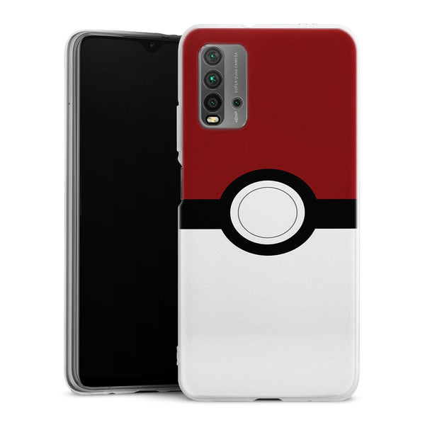 Coque Xiaomi Redmi 9T Pokeball | Housse silicone, Protection optimale - Motif Jeux video Gaming