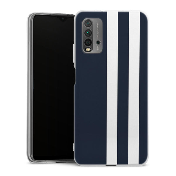 Coque pour Xiaomi Redmi 9T Racing Bleu