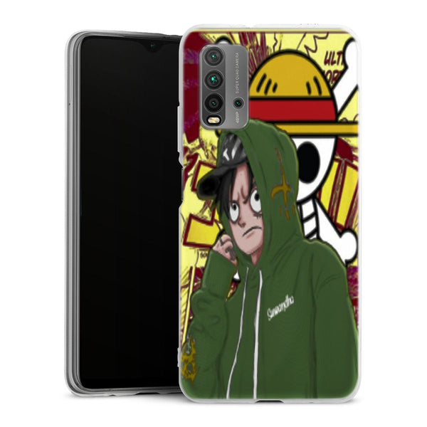 coque Xiaomi Redmi 9T Singe Luffy
