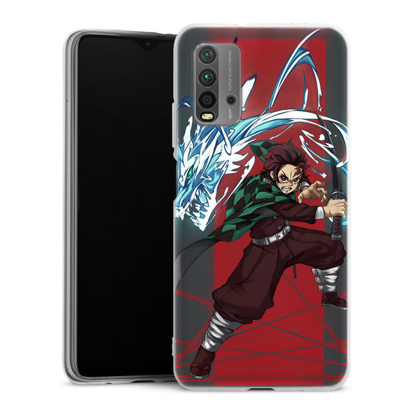 coque Xiaomi Redmi 9T Tanjiro Dragon Phone