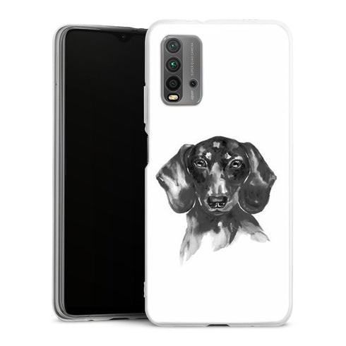Coque Xiaomi Redmi 9T Teckel Cupcake