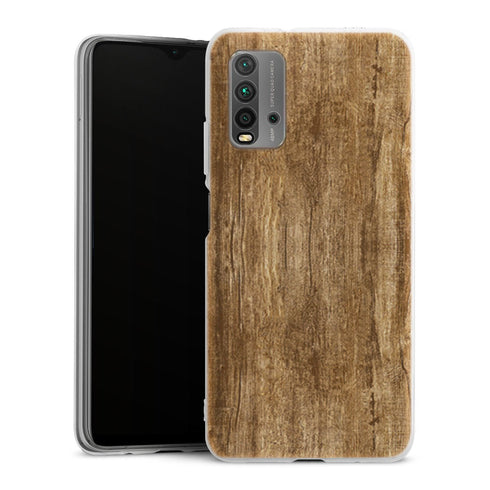 Coque pour Xiaomi Redmi 9T Texture Bois